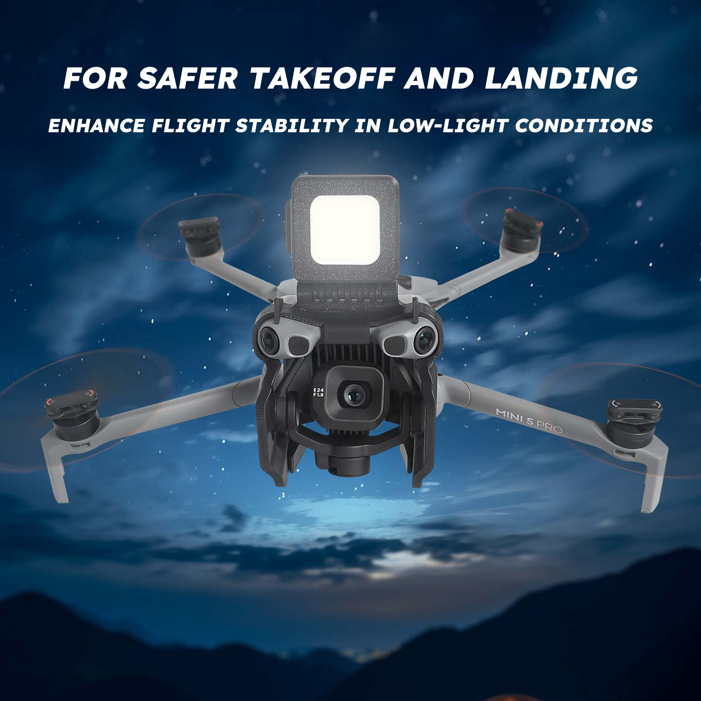 Drone Led Light - Pour DJI Mini 5Pro/Mavic 3Pro/Air 3S,