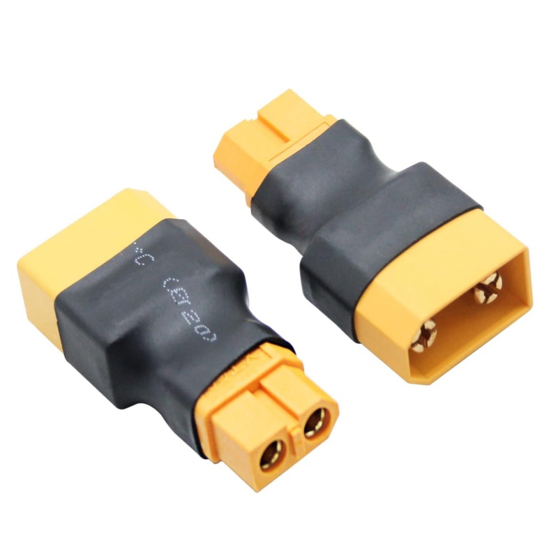 Drone Charger - Lot de 2 adaptateurs XT90 mâle/femelle