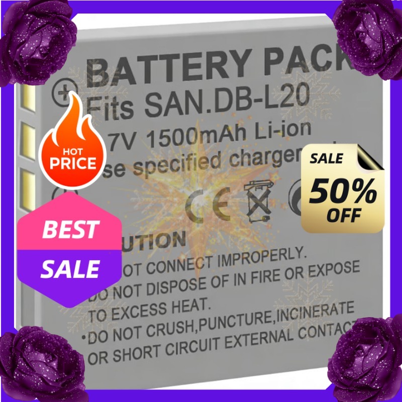 Drone Camera - Batterie SWZY 3.7V 1500mah DB-L20 pour