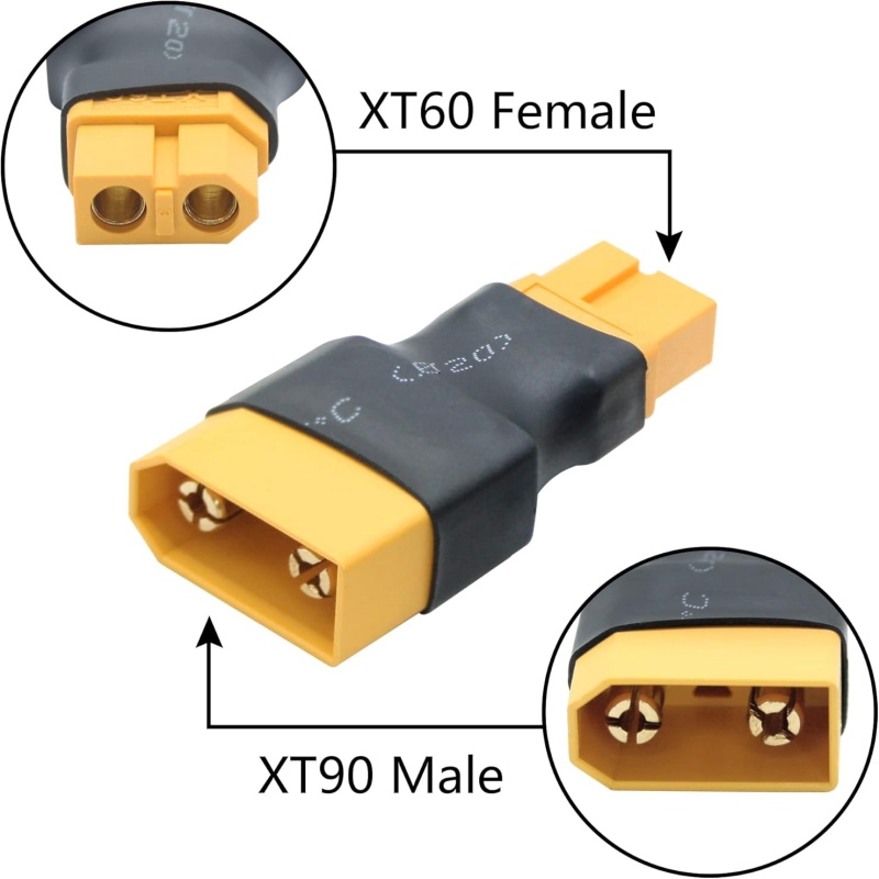 Lot de 2 adaptateurs XT90 mâle - Drone Charger avis et prix