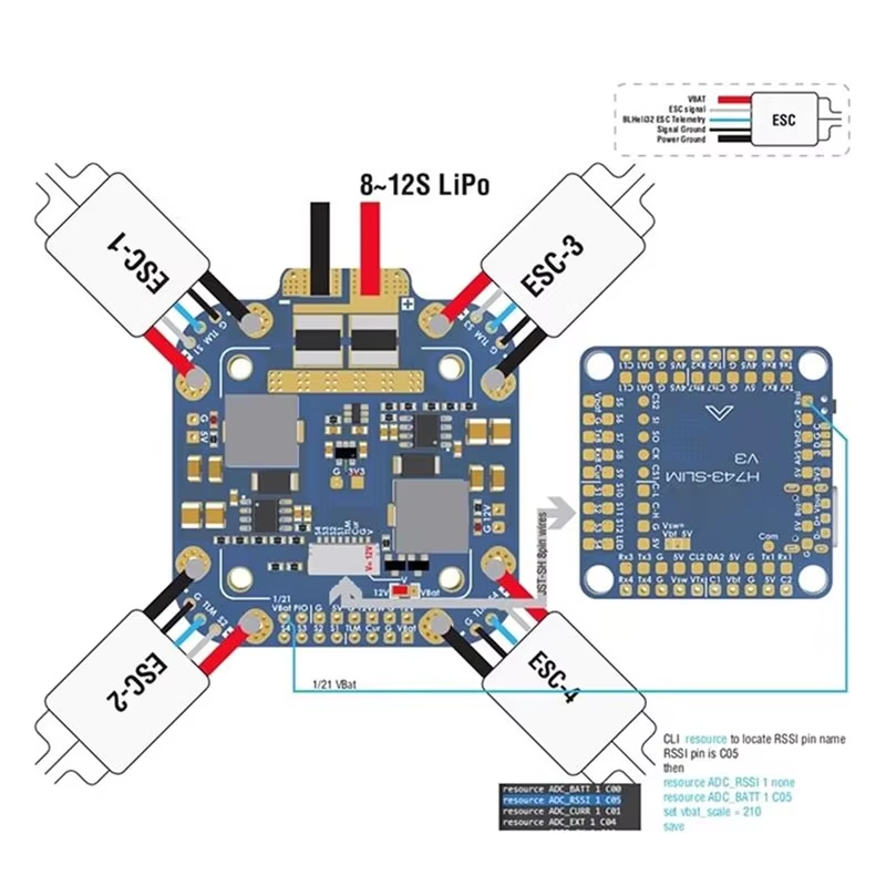 Carte Matek System XCLASS PDB  - Drone Power Distribution Board avis et prix